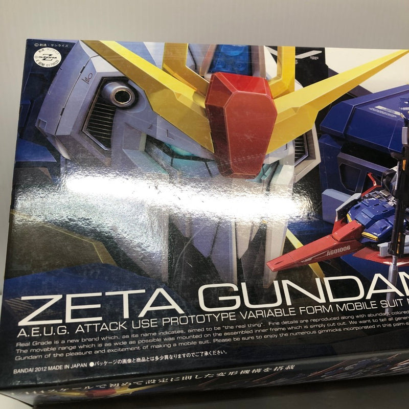 【中古】【未組立】1/144 RG MSZ-006 ゼータガンダム 「機動戦士Zガンダム」 [0178539]＜プラモデル＞（代引き不可）6605