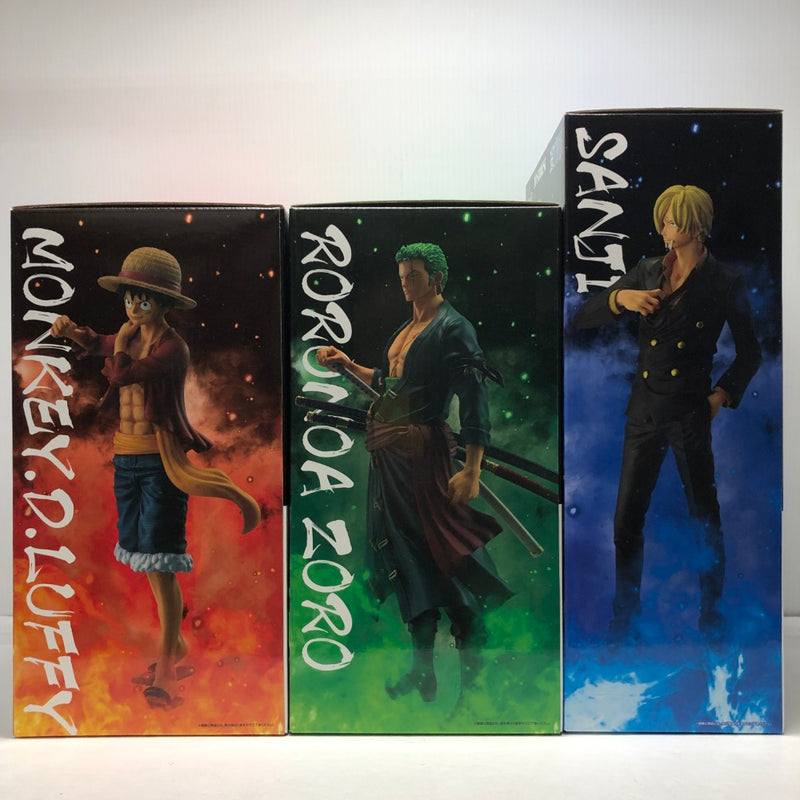 【中古】【未開封】【セット】 「一番くじ ワンピース 試練のその先へ」 MASTERLISE A賞＆B賞＆C賞 3点＜フィギュア＞（代引き不可）6605