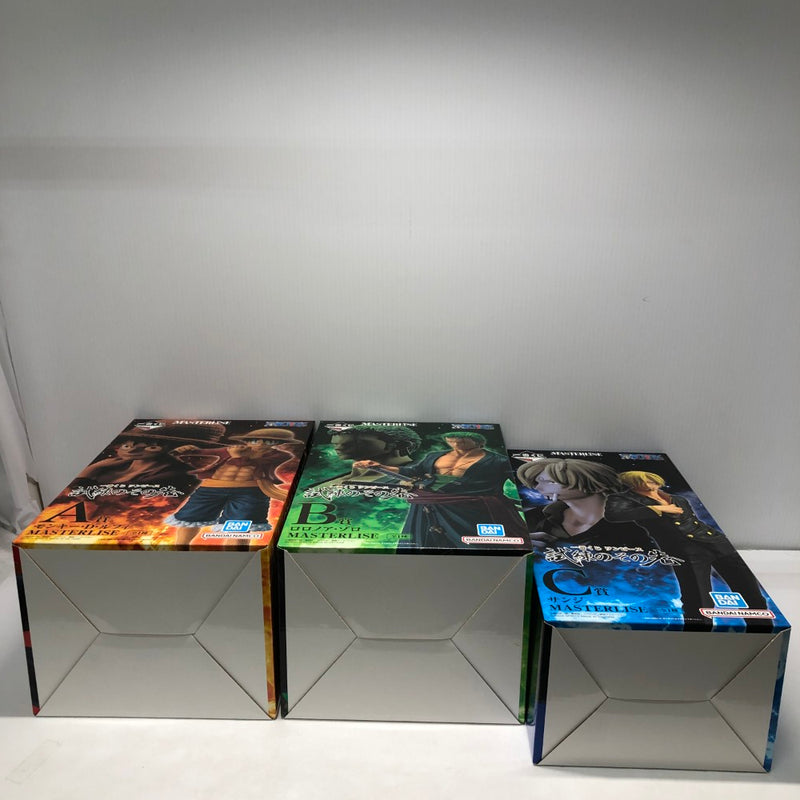 【中古】【未開封】【セット】 「一番くじ ワンピース 試練のその先へ」 MASTERLISE A賞＆B賞＆C賞 3点＜フィギュア＞（代引き不可）6605