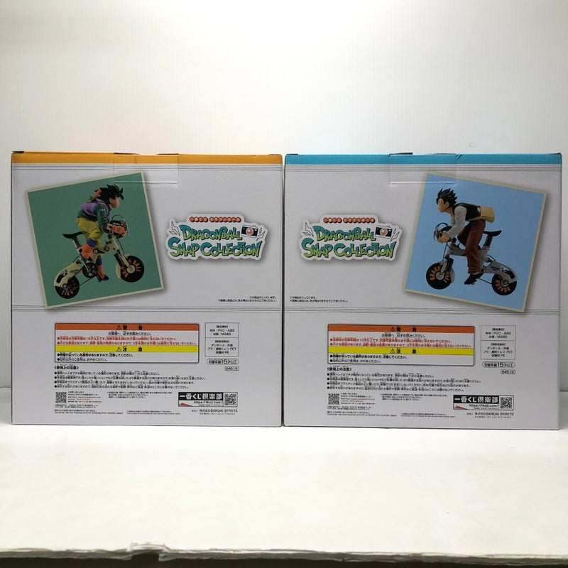 【中古】【未開封】【セット】「一番くじ ドラゴンボール DRAGONBALL SNAP COLLECTION」SNAP FIGURE A賞　孫悟空/B賞 孫悟飯＜フィギュア＞（代引き不可）6605