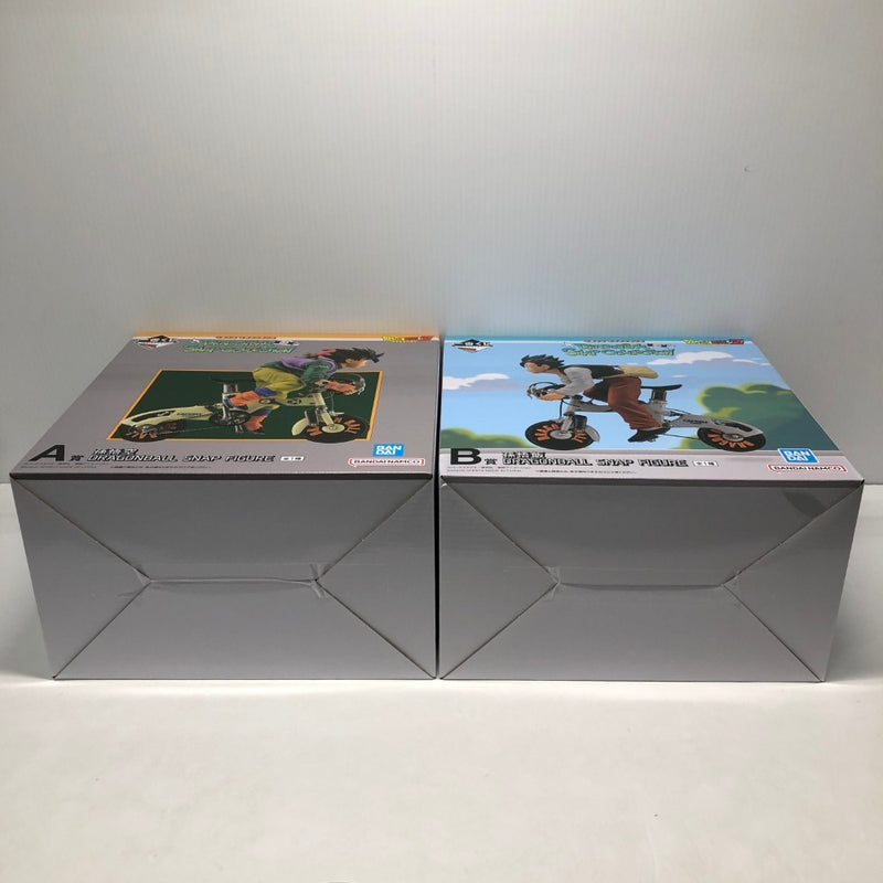 【中古】【未開封】【セット】「一番くじ ドラゴンボール DRAGONBALL SNAP COLLECTION」SNAP FIGURE A賞　孫悟空/B賞 孫悟飯＜フィギュア＞（代引き不可）6605