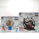 【中古】【未開封】【セット】「一番くじ ワンピース 匠ノ系譜 覇極」 墨式塊技 A賞 モンキー・D・ルフィ/B賞 シャンクス＜フィギュア＞（代引き不可）6605