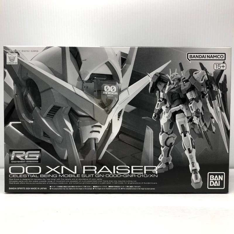 【中古】【未組立】1/144 RG GN-0000+GNR-010/XN ダブルオーザンライザー 「機動戦士ガンダム00V(ダブルオーブイ)」 [5062196]＜プラモデル＞（代引き不可）6605