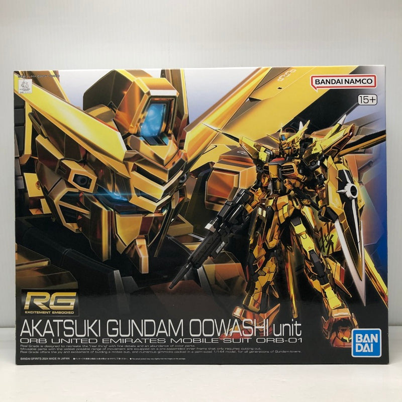 【中古】【未組立】1/144 RG ORB-01 アカツキガンダム(オオワシ装備) 「機動戦士ガンダムSEED DESTINY」 [5067396]＜プラモデル＞（代引き不可）6605