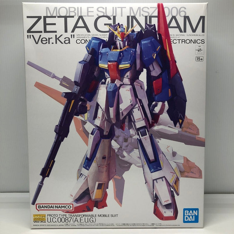 【中古】【未組立】1/100 MG MSZ-006 ゼータガンダム Ver.Ka 「機動戦士Zガンダム」 [5064015]＜プラモデル＞（代引き不可）6605