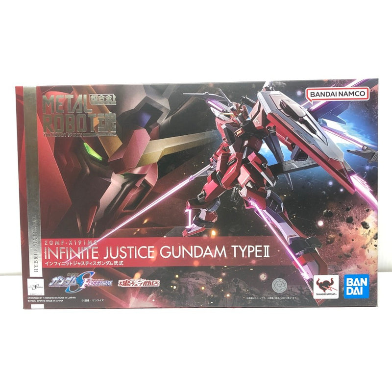 【中古】【開封品】METAL ROBOT魂 ＜SIDE MS＞ インフィニットジャスティスガンダム弐式 「機動戦士ガンダムSEED FREEDOM」 ＜フィギュア＞（代引き不可）6605