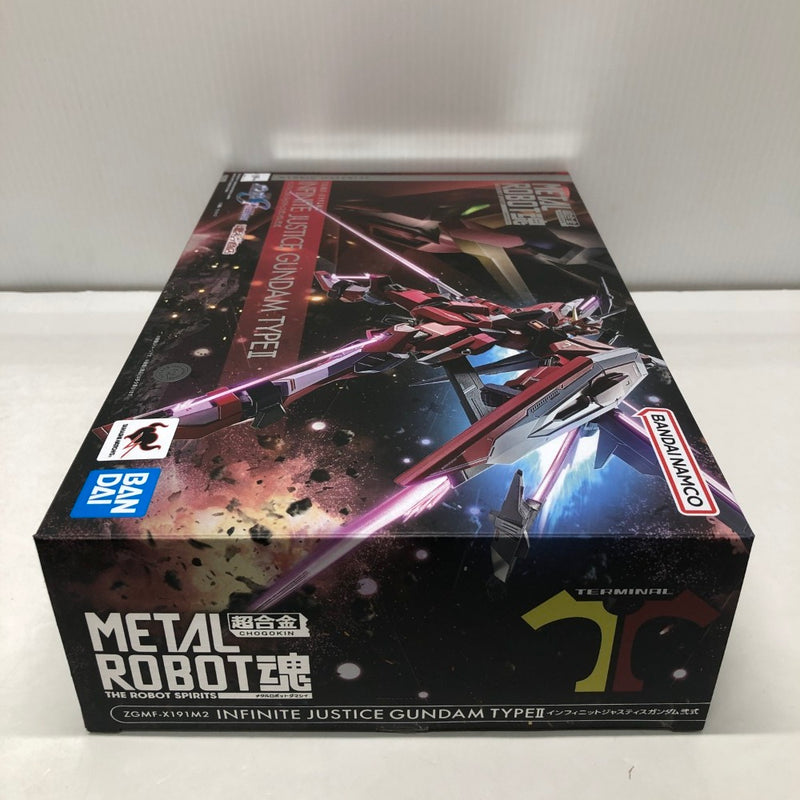 【中古】【開封品】METAL ROBOT魂 ＜SIDE MS＞ インフィニットジャスティスガンダム弐式 「機動戦士ガンダムSEED FREEDOM」 ＜フィギュア＞（代引き不可）6605