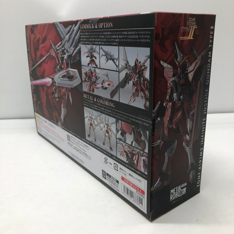 【中古】【開封品】METAL ROBOT魂 ＜SIDE MS＞ インフィニットジャスティスガンダム弐式 「機動戦士ガンダムSEED FREEDOM」 ＜フィギュア＞（代引き不可）6605