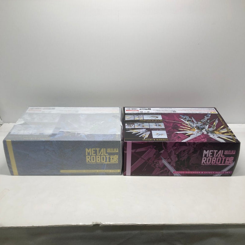 【中古】【未開封】【セット】ストライクフリーダムガンダム弐式 プラウドディフェンダー&エフェクトパーツ＜フィギュア＞（代引き不可）6605
