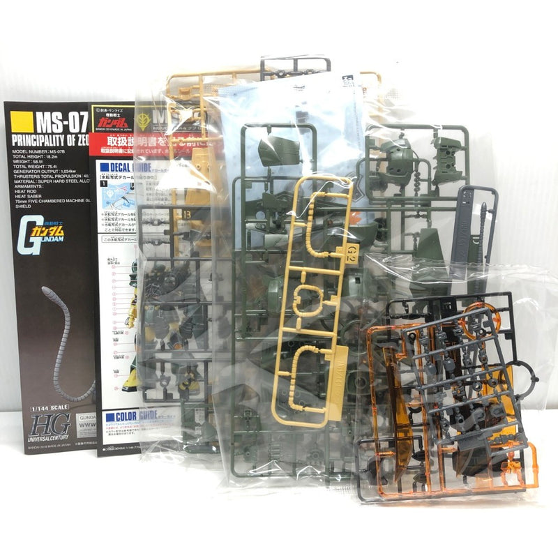 【中古】【未組立】1/144 HGUC REVIVE MS-07B グフ 21stCENTURY REAL TYPE Ver. 「機動戦士ガンダムMSV」＜プラモデル＞（代引き不可）6605