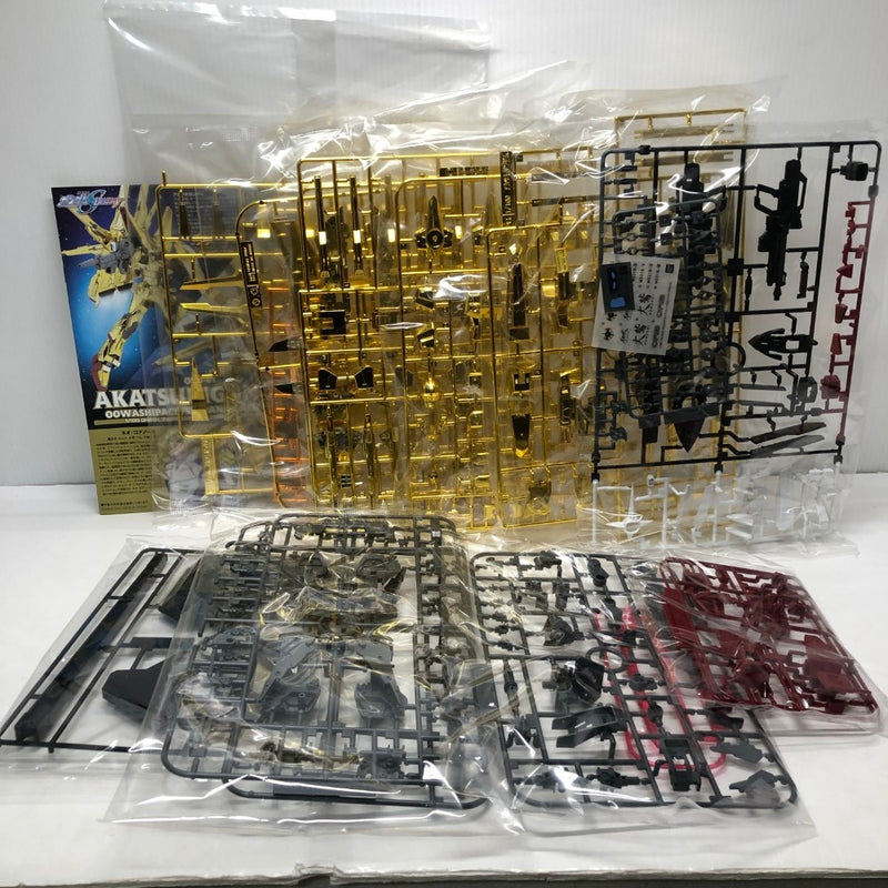 【中古】【未組立】1/100 ORB-01アカツキガンダム(オオワシパック/シラヌイパック フルセット) 機動戦士ガンダムSEED DESTINY＜プラモデル＞（代引き不可）6605