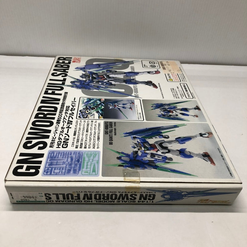 【中古】【未組立・セット販売】HG 1/144 ダブルオークアンタ／GNソードIVフルセイバー＜プラモデル＞（代引き不可）6605