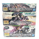 【中古】【未組立】【セット】1/144 HG ガンダムヴァーチェ／セラヴィーガンダム GNHW/B／セラフィムガンダム＜プラモデル＞（代引き不可）6605
