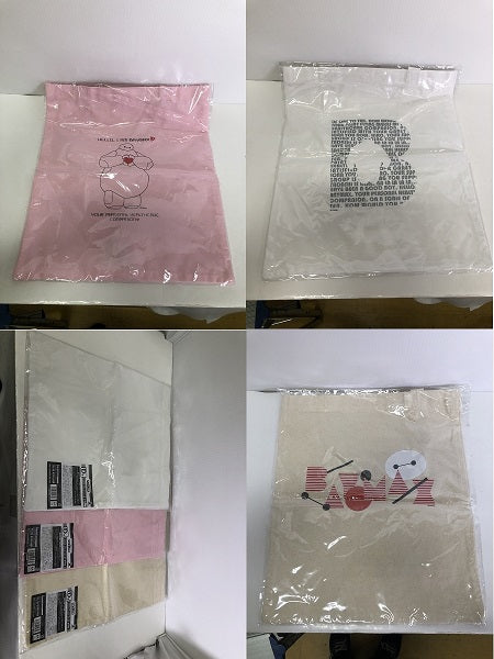 【中古】【未開封品】【セット販売】Happyくじ ベイマックス A賞 ベイマックス＆ヒロ フィギュア、B賞 Tシャツ、 D賞 トートバック三種＜フィギュア＞（代引き不可）6605