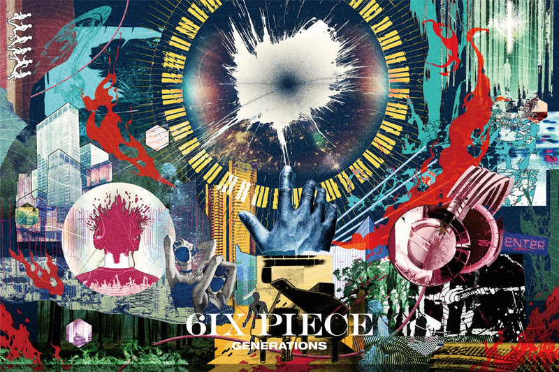 【先着特典】GENERATIONS from EXILE TRIBE／6IX PIECE＜CD+DVD＞［Z-16894］20251217
