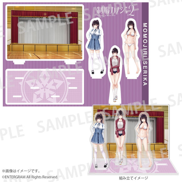 制服カノジョ2 ジオラマアクリルフィギュア 桃尻芹香＜グッズ＞20250828
