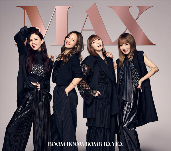 【先着特典】MAX／BOOM BOOM BOMB-BA-YEA＜CD+2Blu-ray＞［Z-15967］20241113