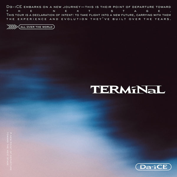 【先着特典】Da-iCE／TERMiNaL＜CD+2DVD＞（通常盤)［Z-16923］20260114
