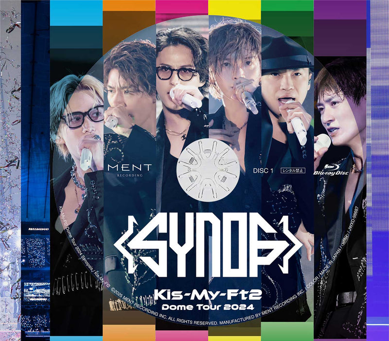 【先着特典】Kis-My-Ft2／LIVE DVD & Blu-ray「Kis-My-Ft2 Dome Tour 2024 Synopsis」＜2Blu-ray＞（初回盤A)［Z-16321］20250305