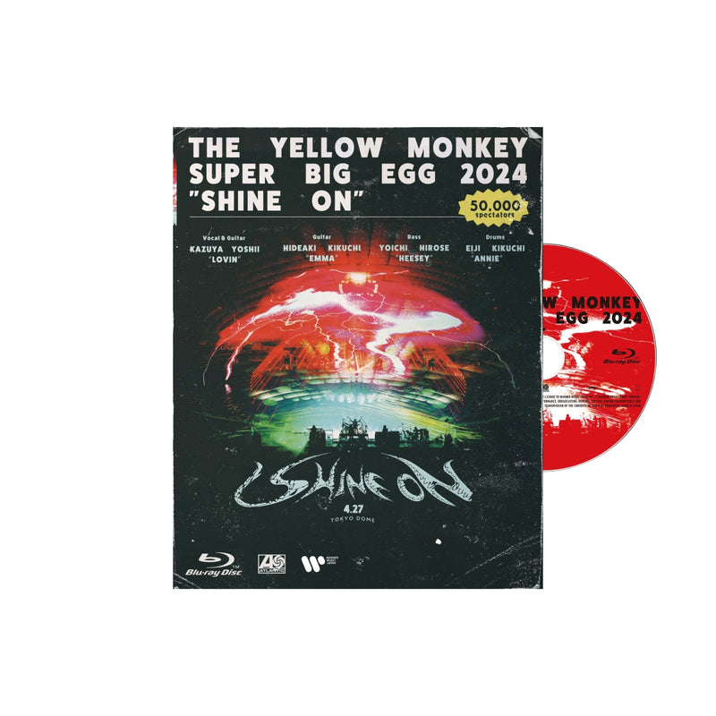 【先着特典】THE YELLOW MONKEY／THE YELLOW MONKEY SUPER BIG EGG 2024”SHINE ON”＜Blu-ray＞（通常盤)［Z-15927］20241009