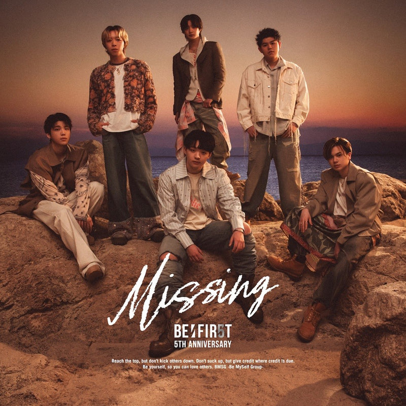 邦楽 BE:FIRST Missing 5TH ANNIVERSARY BE:FIRST／Missing