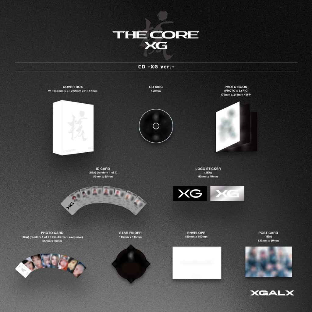 先着特典】XG／THE CORE - 核＜CD＞（CD -XG ver.-(初回盤))［Z-16793