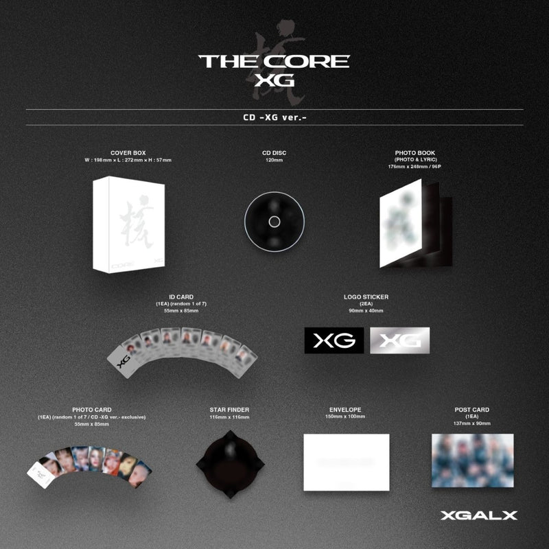 先着特典】XG／THE CORE - 核＜CD＞（CD -XG ver.-(初回盤))［Z-16793］