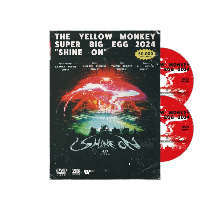 【先着特典】THE YELLOW MONKEY／THE YELLOW MONKEY SUPER BIG EGG 2024”SHINE ON”＜2DVD＞（通常盤)［Z-15927］20241009