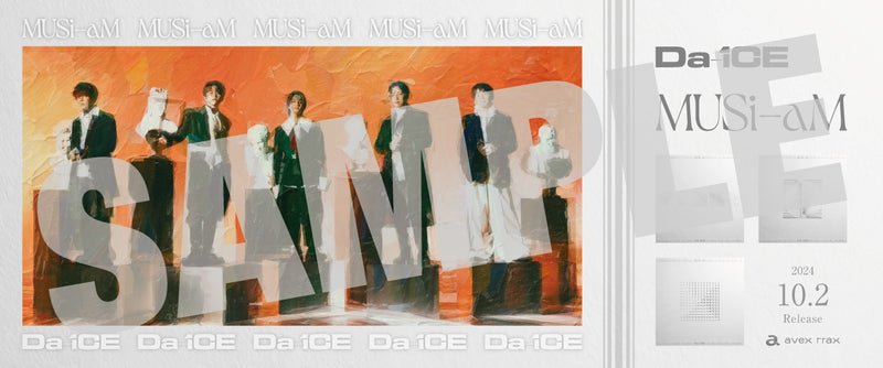 【先着特典】Da-iCE／MUSi-aM＜CD+2Blu-ray＞［Z-15768］20241002