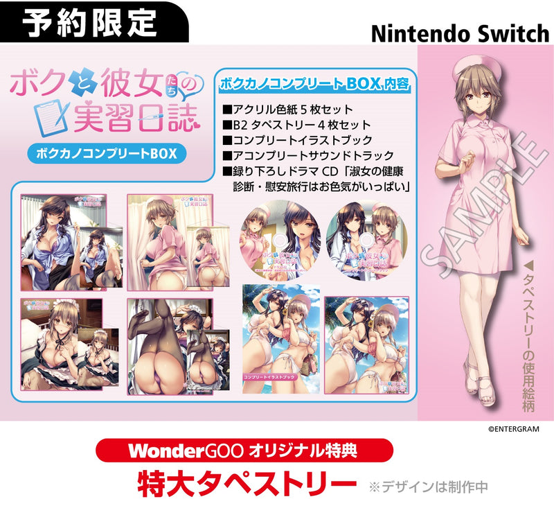 【WonderGOOオリジナル特典】ボクと彼女たちの実習日誌 ボクカノコンプリートBOX＜Switch＞20250227