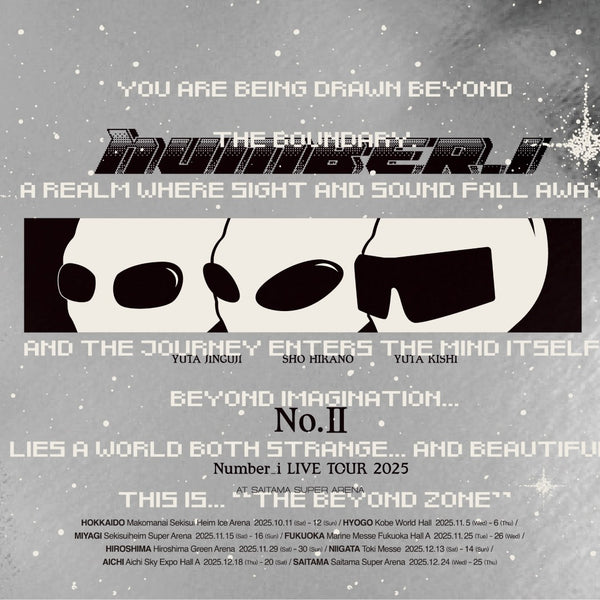 先着特典】Number_i／Number_i LIVE TOUR 2025 No.II＜2Blu-ray