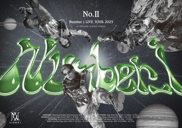 邦楽 Nunber_i CD.DVD SET 先着特典】Number_i／Number_i LIVE TOUR 2025 No.II＜2DVD＞（通常盤