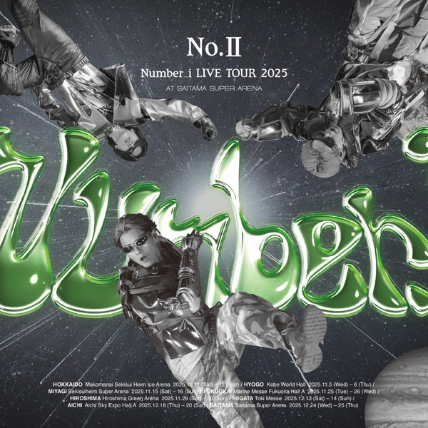 Number_i LIVE TOUR No.Ⅱ ペンラトップ ＆うちわセット 先着特典】Number_i／Number_i LIVE TOUR 2025 No.II＜2DVD＞（通常盤