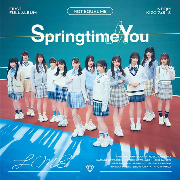 【オリジナル特典】≠ME／Springtime In You＜CD+Blu-ray＞（通常盤)［Z-15229］20240320