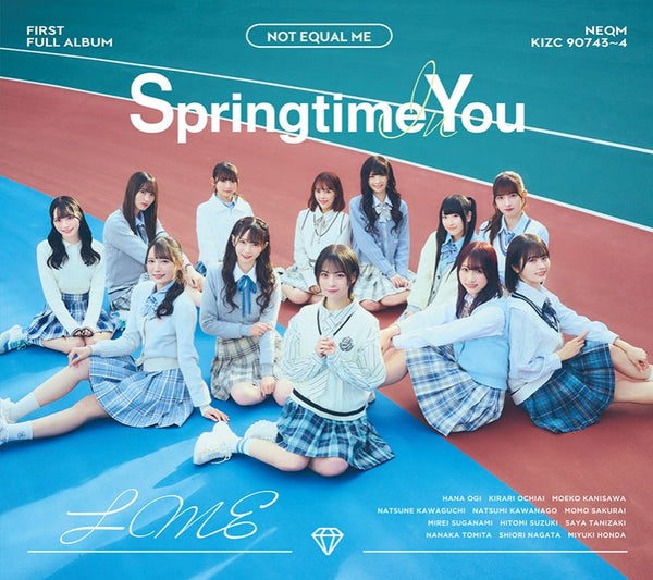 【オリジナル特典】≠ME／Springtime In You＜CD+Blu-ray＞（初回限定盤)［Z-15229］20240320