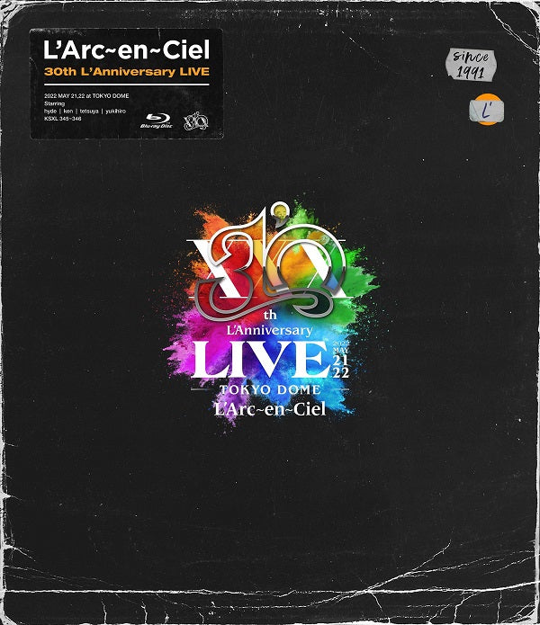 【先着特典】L'Arc～en～Ciel／30th L'Anniversary LIVE＜2Blu-ray＞（通常盤)［Z-15314］20240327