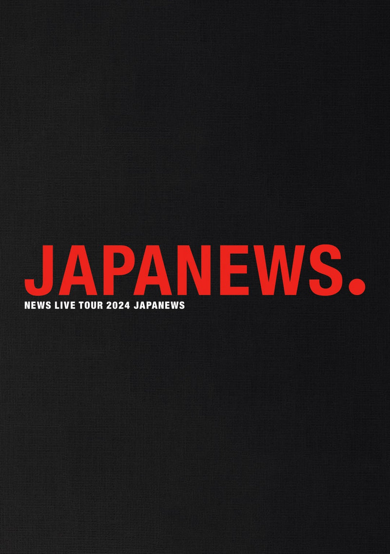【先着特典】NEWS／NEWS LIVE TOUR 2024 JAPANEWS＜2DVD＞（通常盤)［Z-16753］20250910