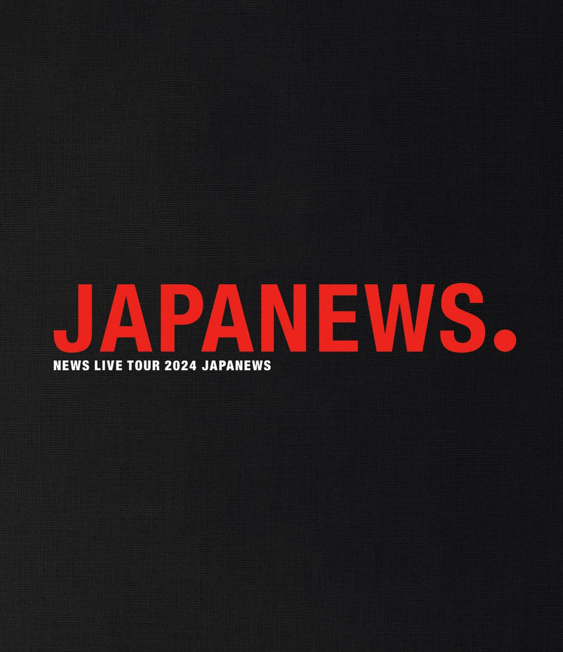 【先着特典】NEWS／NEWS LIVE TOUR 2024 JAPANEWS＜2Blu-ray＞（通常盤)［Z-16753］20250910