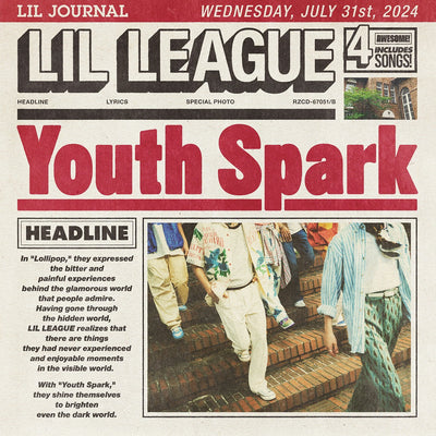 【先着特典】LIL LEAGUE from EXILE TRIBE／Youth Spark＜CD+DVD＞［Z-15603］20240731