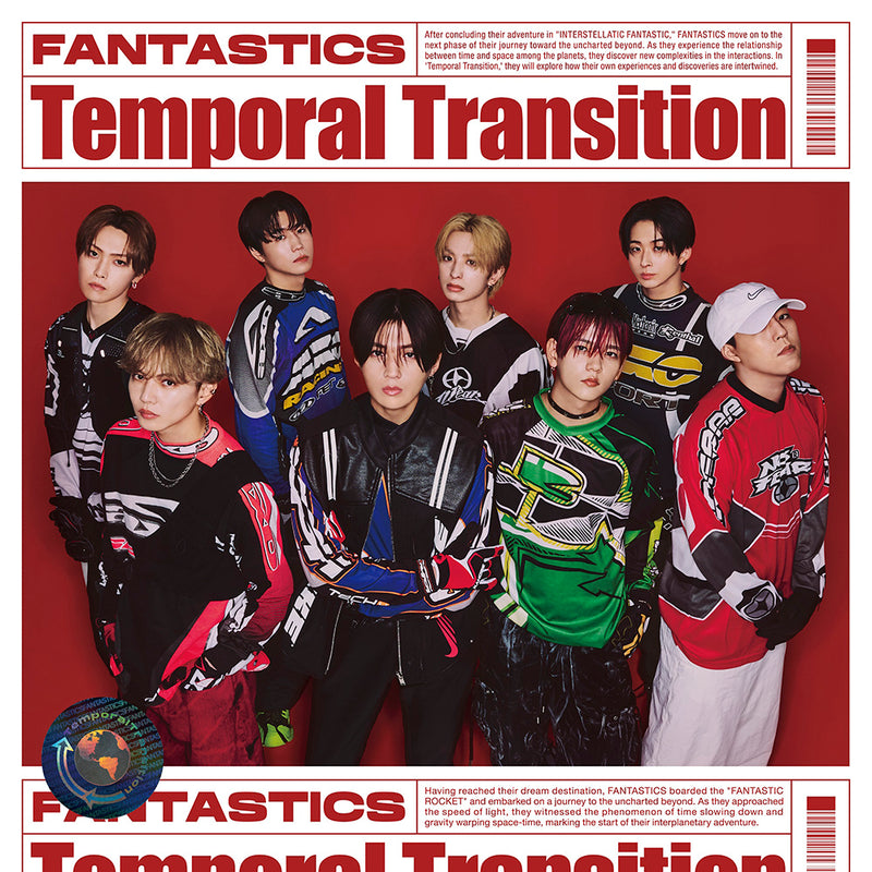 【先着特典】FANTASTICS from EXILE TRIBE／Temporal Transition＜CD+Blu-ray＞（LIVE盤)［Z-15651］20240717