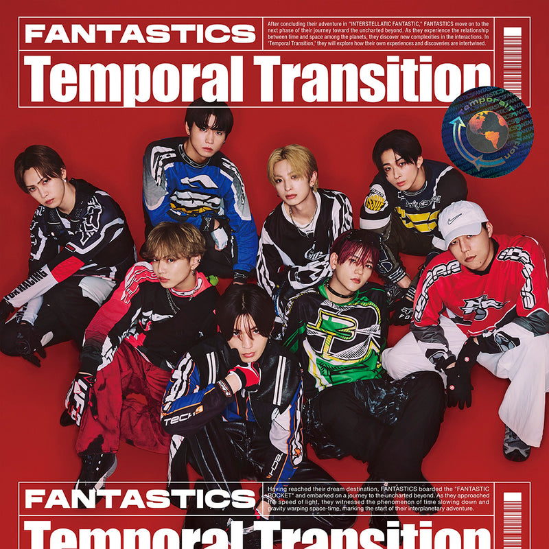 【先着特典】FANTASTICS from EXILE TRIBE／Temporal Transition＜CD+DVD＞（MV盤)［Z-15652］20240717