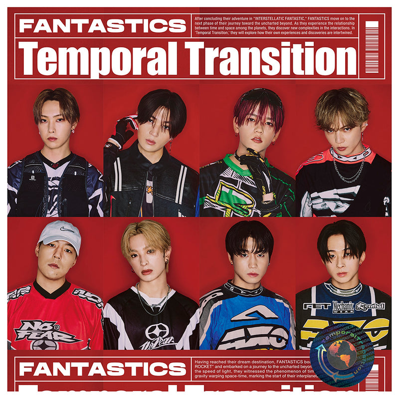 【先着特典】FANTASTICS from EXILE TRIBE／Temporal Transition＜CD＞（CD ONLY盤)［Z-15653］20240717