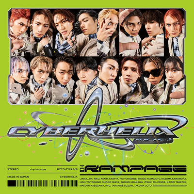 【先着特典】THE RAMPAGE from EXILE TRIBE／CyberHelix＜CD+DVD＞（MV盤)［Z-15413］...