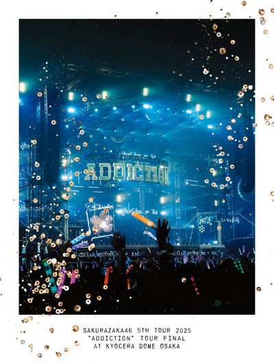 【オリジナル特典】櫻坂46／5th TOUR 2025 “Addiction” TOUR FINAL at KYOCERA DOME OSAKA＜3DVD＞（完全生産限定盤)［Z-17052］20260408
