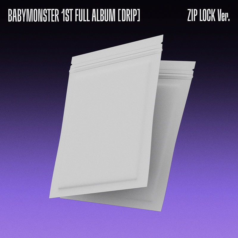 【先着特典】BABYMONSTER／DRIP＜CD＋グッズ＞（ZIP LOCK Ver.)［Z-16039］20241102