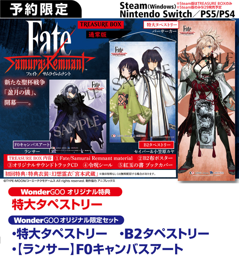 Fate Samurai Remnant 通常版 - ニンテンドー3DS