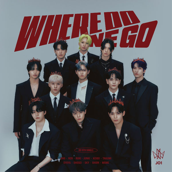 JO1／WHERE DO WE GO＜CD+DVD＞（初回限定盤B)20241002