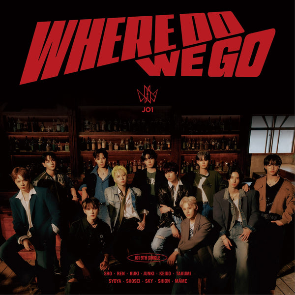 JO1／WHERE DO WE GO＜CD＞（通常盤)20241002