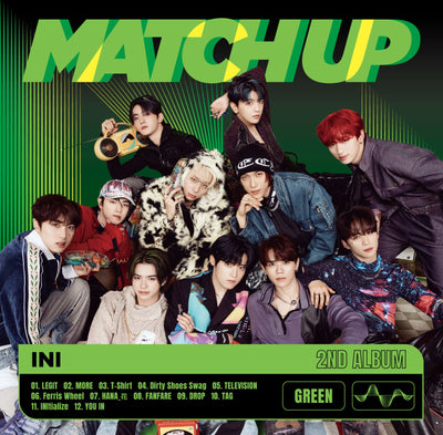 【先着特典】INI／MATCH UP＜CD＞（GREEN Ver.)［Z-15128］20240214