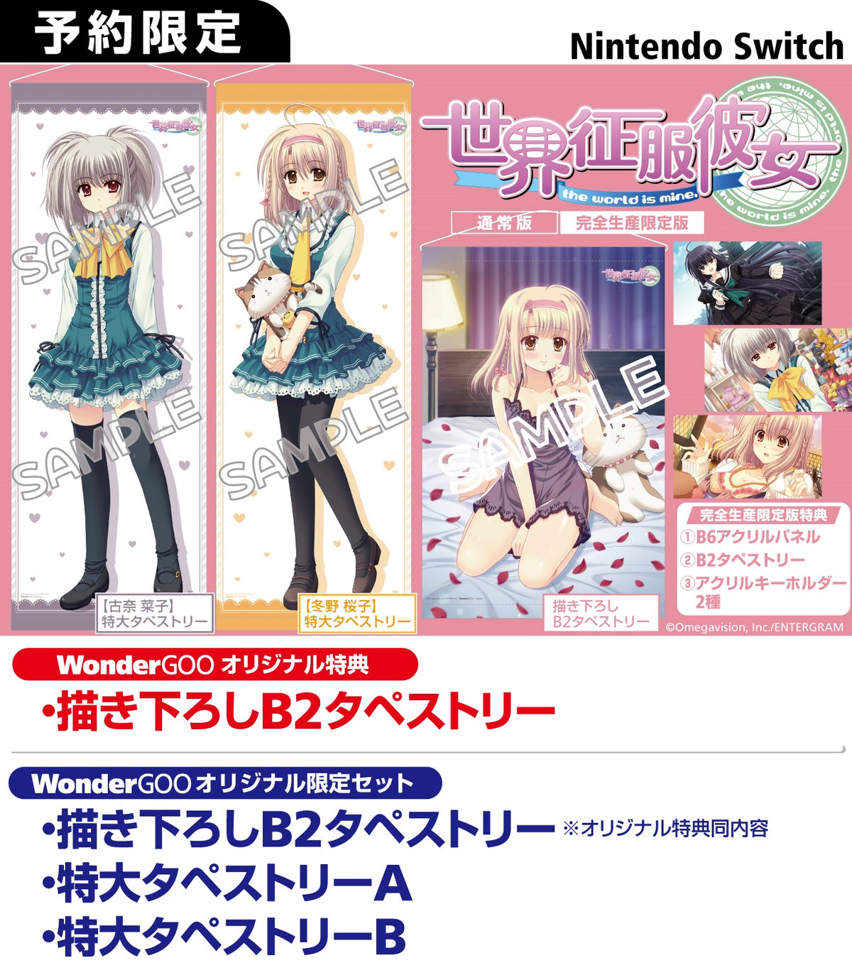 【未開封】【通常版】世界征服彼女 Nintendo Switch hp1_250522_SWITCH_bedcd60f-